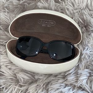 Vintage coach sunglasses black